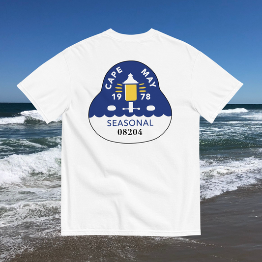 Cape May 78' Season Beach Tag T-shirt