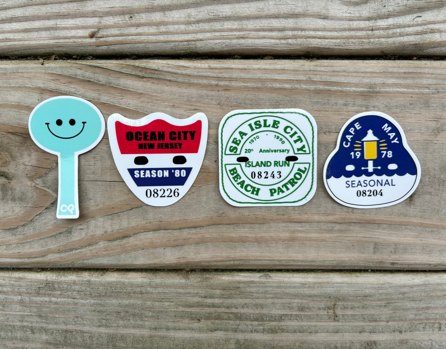 Shore Points Stickers (4 Pack)